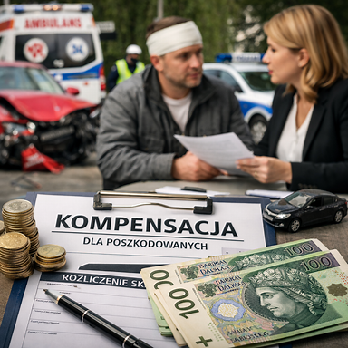Компенсація за ДТП у Польщі